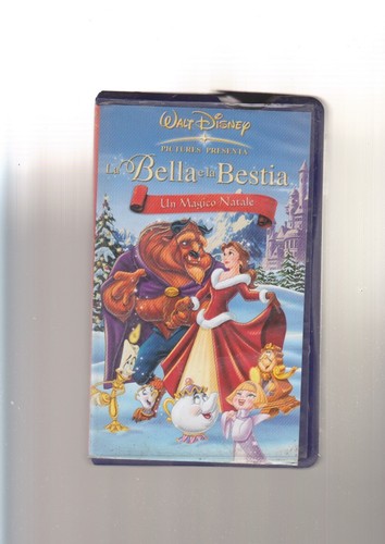 Vhs walt disney bella la - disney,